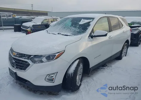 2021 Chevrolet Equinox Fwd Lt из США, поврежденный, VIN 3GNAXKEV1MS169563